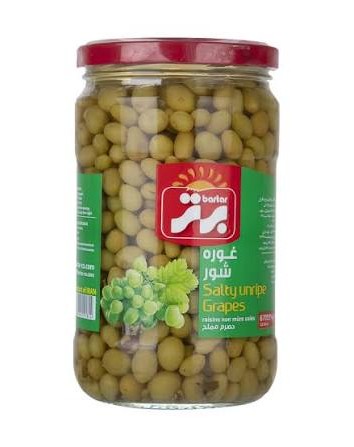 برتر کنسرو غوره شور 670 گرمی